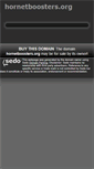 Mobile Screenshot of hornetboosters.org
